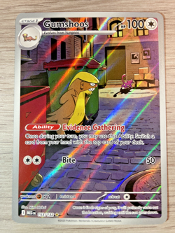 Pokemon Card Gumshoos 153/132 Mega Evolution Holo Gold Star - Image 1