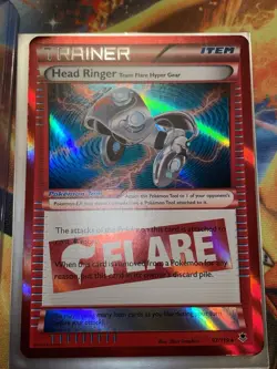 Head Ringer 97/119 Holo Rare XY - Phantom Forces Pokemon Card NM - Image 1