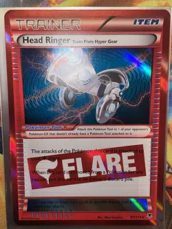 Head Ringer 97/119 Holo Rare XY - Phantom Forces Pokemon Card NM - Image 4