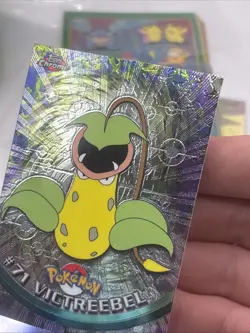 2000 Topps Pokemon Chrome #71 Victreebel Series 1 Trading Cards - Image 3