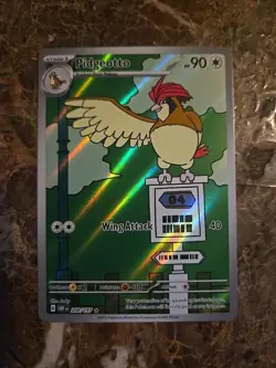 Pidgeotto Full Art Rare Holo Card Obsidian Flames SV03 Pokemon TCG - Image 1