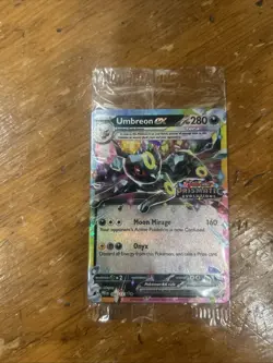 Prismatic Evolution - Umbreon EX Stamped Promo - Sealed With Code Card - Image 1