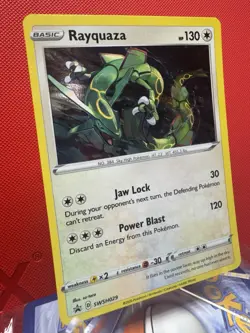 Rayquaza #SWSH029 Cosmos Holo Sword & Shield Promo Cards NM - Image 2