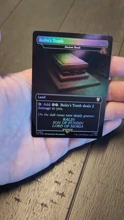Balin's Tomb - Ancient Tomb Near Mint Foil MTG Magic the Gathering LTC - Image 2