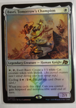 Basri, Tomorrow's Champion Aetherdrift Foil - Image 1