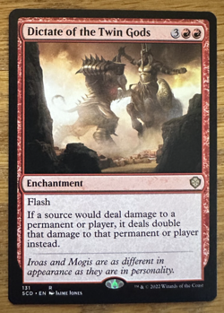 MTG Starter Commander Decks, Dictate of the Twin Gods - Image 1