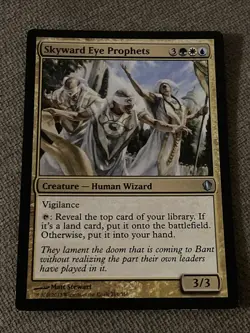 Magic the Gathering MTG Skyward Eye Prophets (214) Commander 2013 LP L9484* - Image 1