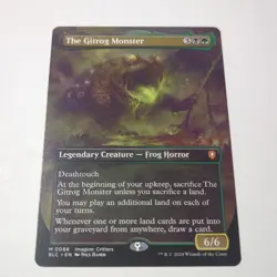 The Gitrog Monster (Borderless) Commander: Bloomburrow Regular - Image 1