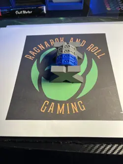 X-Count - 4 Digit Dial Counter - TCG/Tabletop Counter Tracker - Gray with Gr/Bl - Image 2