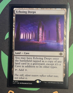 Echoing Deeps - MTG - LCI 271 Rare - Pack Fresh - Image 1