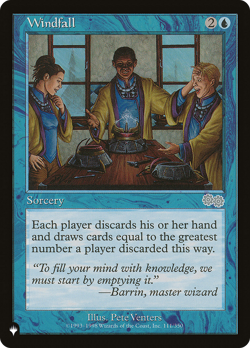 Windfall #111 | Near Mint | The List Magic MTG - Image 1