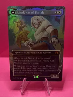 Ajani, Nacatl Pariah (Borderless) Modern Horizons 3 Foil - Image 1