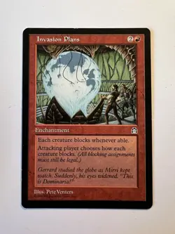 Invasion Plans - MTG Stronghold - LP - Image 1