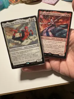 NYCC 2025 HASBRO MAGIC THE GATHERING SPIDER-MAN WELCOME DECK RED GWEN STACY - Image 3