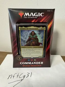 Mystic Intellect Commander Deck Magic The Gathering MTG Commander 2019 Sealed - Image 1