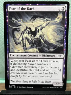 MTG TCG: Fear Of The Dark 98, Duskmourn: House of Horror - Image 1