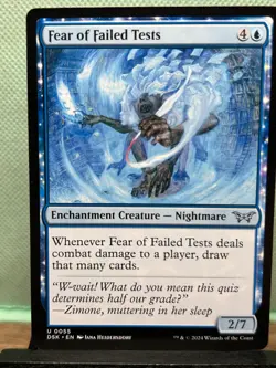 MTG TCG: Fear Of Failed Tests 55, Duskmourn: House of Horror - Image 1