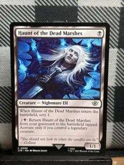 MTG TCG: Haunt of the Dead Marshes 90, Lord of the Rings - Image 1