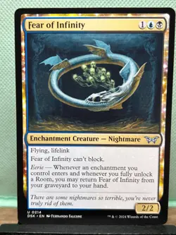 MTG TCG: Fear Of Infinity 214, Duskmourn: House of Horror - Image 1