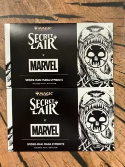 MTG Secret Lair x Marvel's Spider-Man: Mana Symbiote Raised Foil Edition - Image 1