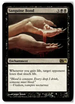 MTG Sanguine Bond - Magic 2010 (M10) Moderately Played English - Image 1