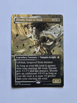 Elenda, Saint Of Dusk - Showcase - Foundations - Near Mint - MTG - Image 1