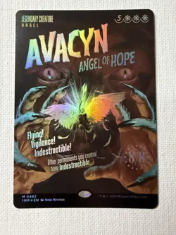 MTG Avacyn Angel of Hope Showcase Foil Innistrad Remastered NM Mythic Angel - Image 1