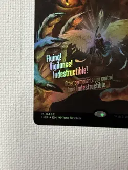 MTG Avacyn Angel of Hope Showcase Foil Innistrad Remastered NM Mythic Angel - Image 4