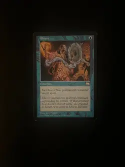 Abjure [Weatherlight] Magic MTG Cards Vintage LP/MP - Image 1