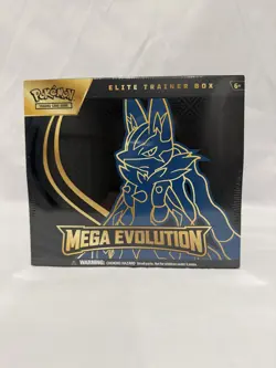NEW FACTORY SEALED Pokemon TCG Mega Evolution Elite Trainer Box - Mega Lucario - Image 1