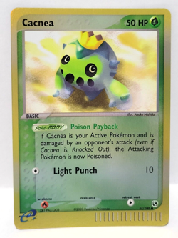 Pokemon TCG Cacnea 57/100 Sandstorm EX Reverse Holo Near Mint - Image 1