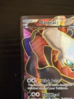 Pokemon TCG Darkrai EX (Full Art) 118/122 Breakpoint Holo Rare 2016 - Image 2