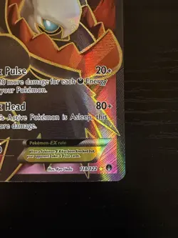 Pokemon TCG Darkrai EX (Full Art) 118/122 Breakpoint Holo Rare 2016 - Image 4
