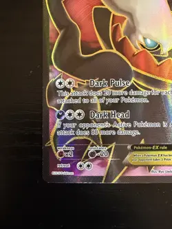 Pokemon TCG Darkrai EX (Full Art) 118/122 Breakpoint Holo Rare 2016 - Image 5