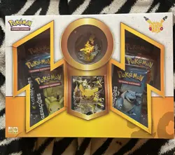Brazil Pokemon Pikachu EX Red Blue Collection PORTUGUESE Generations Box Sealed - Image 1
