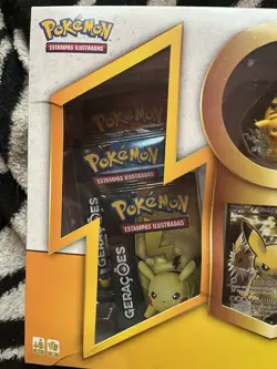 Brazil Pokemon Pikachu EX Red Blue Collection PORTUGUESE Generations Box Sealed - Image 2