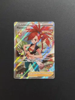 2021 POKEMON CHILLING REIGN FULL ART TRAINER FLANNERY NM 💫 - Image 1