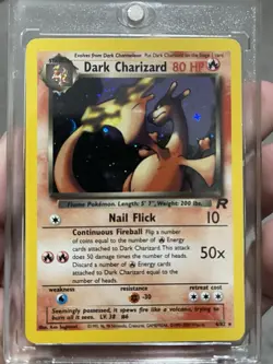 Pokemon TCG Base Set Charizard Dark Charizard & Evolutions XY Holo NM Read** - Image 2