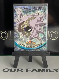 NM/Mint 2000 Pokemon CLOYSTER #91 Topps Blue Logo 1st Ed TV Animation Edition - Image 2