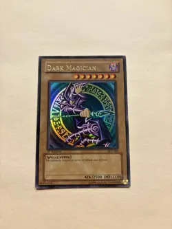 YU-GI-OH! #SDY-006 FIRST EDITION DARK MAGICIAN STARTER DECK YUGI 2002 - Image 1