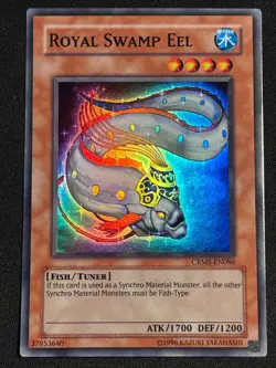 Royal Swamp Eel CRMS-EN086 - NM - Unlimited - Super Rare - Image 1