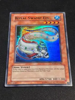 Royal Swamp Eel CRMS-EN086 - NM - Unlimited - Super Rare - Image 4