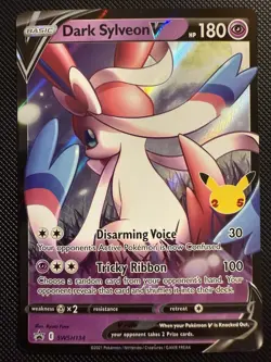 Dark Sylveon v SWSH134 SWSH: Sword & Shield Promo Cards Holo Mint - Image 1