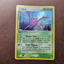 Crobat 3/101 Pokemon EX Hidden Legends Reverse Holo Rare Card - LP - Image 1