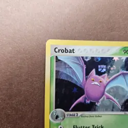 Crobat 3/101 Pokemon EX Hidden Legends Reverse Holo Rare Card - LP - Image 2
