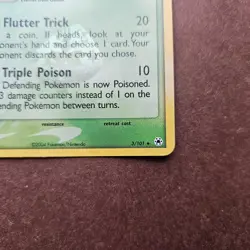 Crobat 3/101 Pokemon EX Hidden Legends Reverse Holo Rare Card - LP - Image 5
