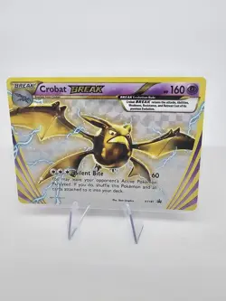 Crobat Break XY181 Holo Promo Pokrmon Regular Size Card - Image 1