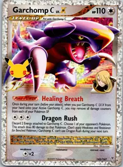 Garchomp C LV.X 145/147 Celebrations: Classic Collection - Pokemon Card - NM - Image 1