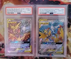 Pokemon PSA graded lot Legendary Birds (2 PSA graded cards) - Image 1