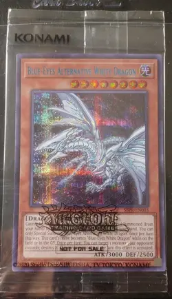YU-GI-OH! Blue-Eyes Alternative White Dragon SBPR Sweepstakes Prize Card NM... - Image 1